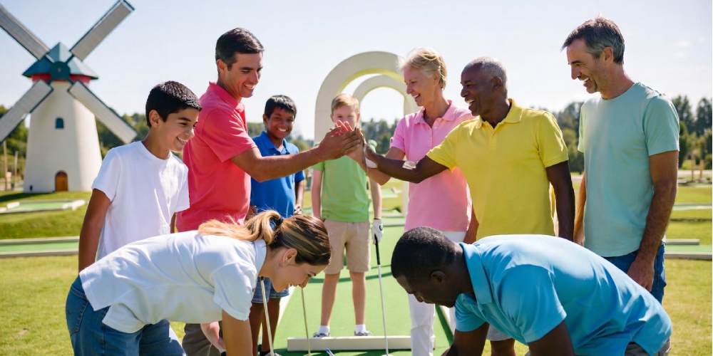 Etiquette ocenjevanja putt putt golf