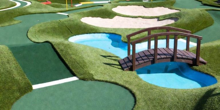 putt putt golf Značilnosti igrišča