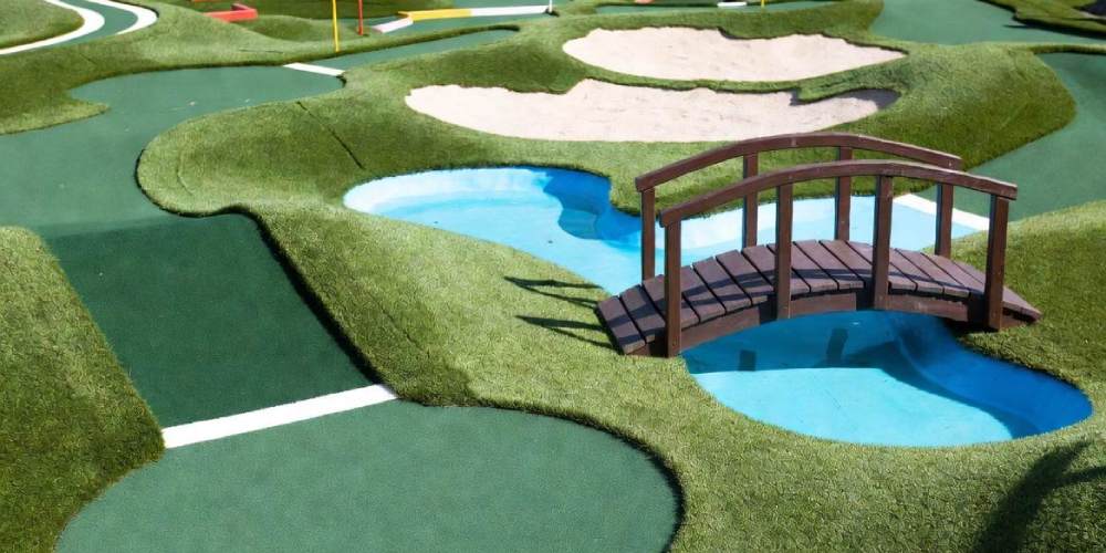 putt putt golf Značilnosti igrišča